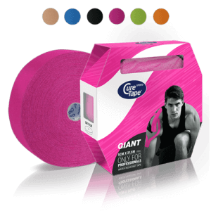 kinesiology tape pink curetape sports giant